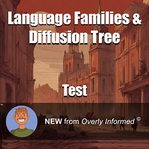 Language Families & Diffusion Tree Test