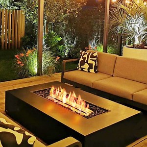 [Hot Item] Elementi Modern Winter Smokeless Propane Garden Outdoor Fire Table Gas Fire Pit