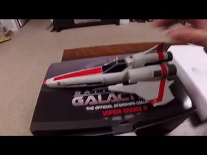 Battlestar Galactica VIPER MARK II "HUSKER" Variant - #18/250 - by Eaglemoss Unboxing