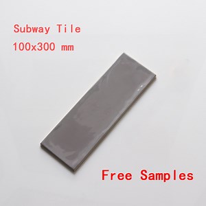 [Hot Item] Foshan Ceramic Tile 100X300mm Wall Tile Light Grey Leaves Texture for Bathroom