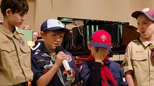 On Scout Sunday, our scouts shared why a scout is cheerful! | Warrensburg First United Methodist Church