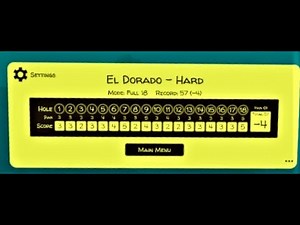 VR Walkabout Mini Golf_ELDORADO course strategy - hard course