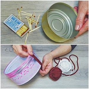 177K views · 320 reactions | Simple ideas on repurposing tin cans into beautiful boxes! | MetDaan Beauty | Facebook