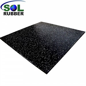 [Hot Item] 1mx1m Commercial Grad Gym Rubber Fitness Flooring Tiles