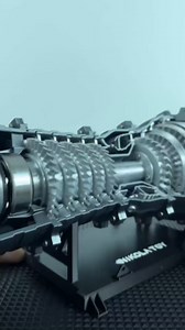 GE-J79 Aviation Fighter Turbojet Engine Model 3D Printing Turbobine Engine Model Ornaments Teaching Aids Scientific Gift