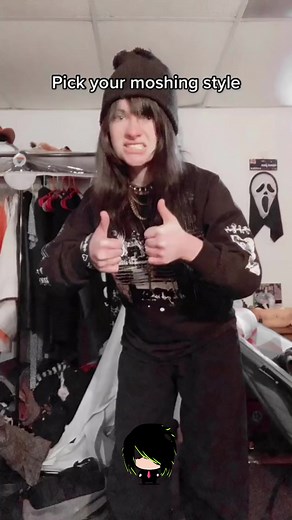 if you look stupid #moshing #emo #punk #metal via apolloweeen tiktok | Secret Scene Kid