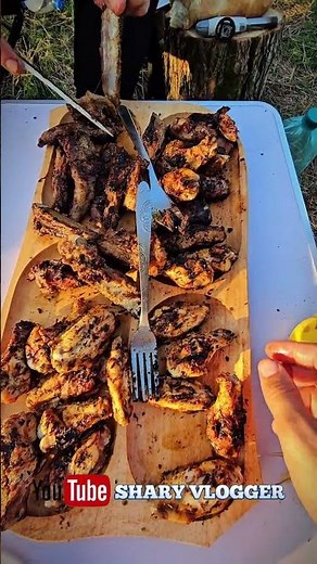 Cum sa te relaxezi in gradina? simplu, cu un gratar gustos cu pui, niste coaste obraznice si cartofi