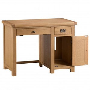 [Hot Item] Wooden Oak Single Computer Desk for The Home and Office Furniture