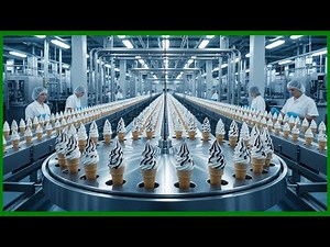 How Ice Cream Is Made in Factories | Inside the Ice Cream Production Process