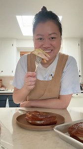 We love sandwiches – especially in the form of French Toast 🤩 Combine Franz 1906 Bread with ham, cheese, and all the French Toast necessities for a breakfast you’ll want on repeat ❤ Ingredients: • 4 slices Franz 1906 White or Wheat Bread • 1 egg • 2 Tbsp milk • 2 tsp mayonnaise • 2 slices provolone cheese • Sliced ham • 2 Tbsp unsalted butter • Powdered sugar, to serve • Maple syrup, to serve Directions: 1. In a bowl, wish together egg and milk. 2. Spread mayonnaise on 2 slices of bread. 3. Top