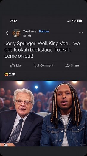 How do y’all think of this stuff?? 😂 #jerryspringer #kingvon #kingvon❤️ #kingvonmemes #kingvonedits❤️ #tooka #tookhertotheo #chiraq #chicagodrill #chiefkeefsosa #pinkpantherchronicles #jhamonthegram | J Ham