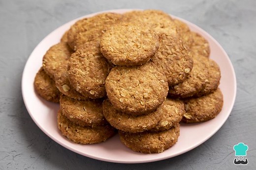 Galletas de avena fáciles y rápidas - Receta en 15 minutos (VÍDEO)