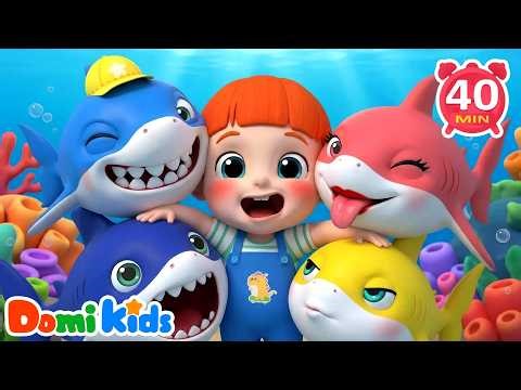 Baby Shark’s First Word Super Sing-Along! 🦈 | Kids Songs & Nursery Rhymes | Domi Kids