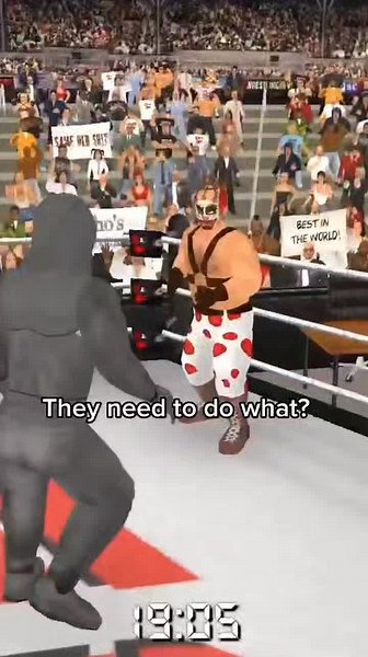 They said wrestling was a physical activity... #twitch #wrestling #fyp #wrestlingempire