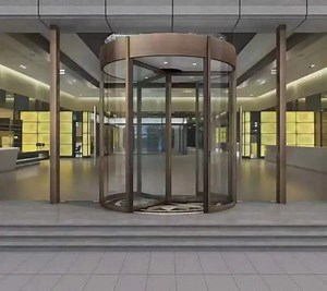 [Hot Item] High Quality Two-Wing Revolving Door for Commercial Buildings