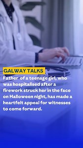 6.3K views · 13 reactions | The father of a teenage girl, who was hospitalised after a firework struck her in the face on Halloween night in Knocknacarra, has made a heartfelt appeal for witnesses to come forward. Patrick McGowen told John Morley on Galway Talks how he and his wife Sinéad are still in limbo, as doctors are unable to give them a full prognosis. | Galway Bay FM | Facebook