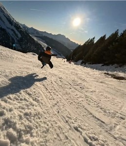 Sunrise Skiing at La Clusaz