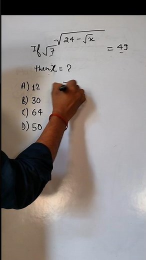 Algebra Question #algebratricks #algebra #shorts