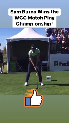 64K views · 312 reactions | Sam Burns wins the WGC Match Play Championship! This guys been HOT lately!! #reels #golf #golfer #golfing #golfr #pgatour #pga #golfswing #golfcoach #golfcoaching #golftime #golfworld #golfingworld #golfinstruction #golftime #golflife #golfinglife #golfcourse #whyilovethisgame | Jim LaBuda Golf | Facebook