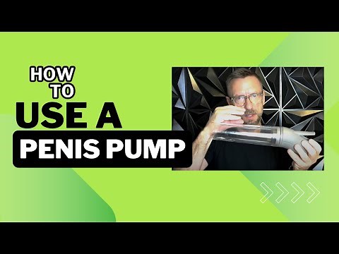 How to Use a Penis Pump