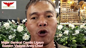 Militar matutok ha mga lugar nga puno hin NPA yana nga Barangay Election Tacloban City - Mas tatagan hin tutok yana han militar ha barangay election an mga lugar nga mayda pa mga NPA. Sumala kan Major General Camilo Ligayo, commanding general han 8ID nga mas nira nga tatagan hin damo na pwersa an Northern Samar, Samar ngan Eastern Samar. Magiging kasugbong han PNP an militar ha pag mentenar han pase orden han Eastern Visayas. Igin buyagyag pa ni General Ligayo nga an 180 pa nga na sasalin nga NP