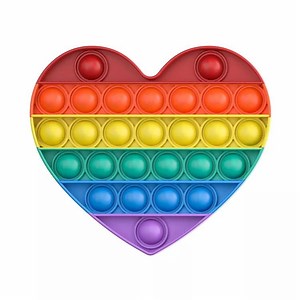 [Hot Item] Push Bubble Simple Dimple Puzzle Silicone Fidget Pad Toy 2022