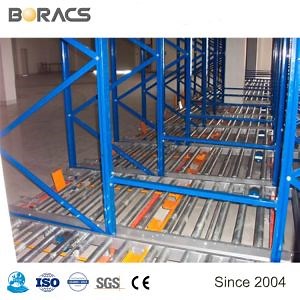 [Hot Item] Gravity Storage Racking Metal Live Rack Gravity Pallet Flow Rack Cooler Gravity Shelving and Racks