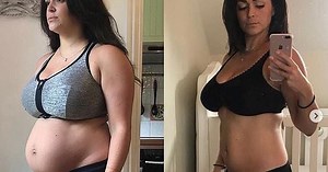 Casey Batchelor thon thả đáng kinh ngạc khi giảm 26 kg sau khi sinh con