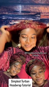 2.9K views · 76 reactions | Simple & easy to achieve turban head wrap styling for every lady. Men show this to your wives. #virals #trending #fyp #fbreelsfypシ゚viralシ | African Beautiful Fashion and Lifestyle | Facebook