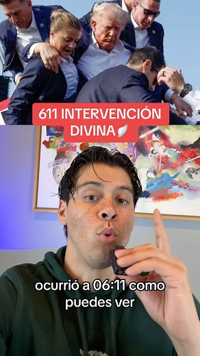 Intervención divina 611 #angelnumber #manifest #espiritualidad #donaldtrump | Ulises Sanpe