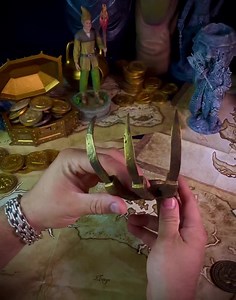 Skyrim Dragon Claw Replica: Hand-painted Nordic Puzzle Key - Etsy