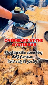 Sharp knives, steady hands, perfect oysters every time. 🗡️🦪 | Acme Oyster House - French Quarter