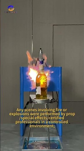 This insane burner makes beer "explode" in a controlled environment #GasBurner #riello RS5D #Burner