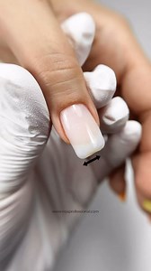 Square nail filing #nails #squarenails #viralnails | easynail4u