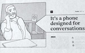 Punkt. MP02 4G LTE Minimalist Mobile Phone - Unlocked Cell Phone with Nano-SIM, Wi-Fi Hotspot, 2GB RAM+16GB Storage, Bluetooth, Digital Security, Multiband - Black