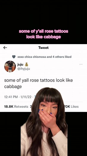 Unique Rose and Honeysuckle Tattoo Ideas