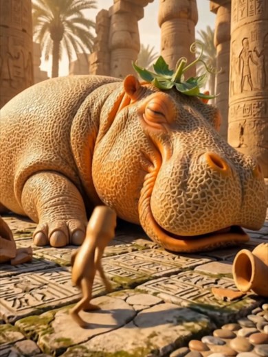 Tung Tung Tung Sahur races inside a Hami melon hippopotamus#tungtungtungsahur #brainrot #aistory #italianbrainrot #tralalerotralala #bro