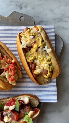 It’s time for a hot dog taste test, just in time for the Fourth of July! Which hot dog will reign supreme? Comment below with which one you’d try ⬇️ | Blue Apron