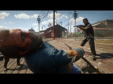 Mickey vs Joe Butler The Battle Of The Homeless NPC Duels RDR2