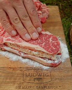 Ever had a salty milk slice? Me neither. That is why my cooking is called innovative from time to time 😉🔥 #meatglue #milk slice #outdoorcooking | Fire Kitchen