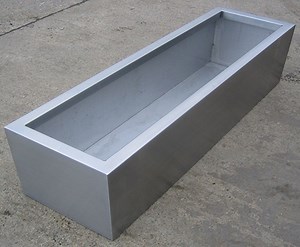Aluminum Planter Boxes/ Metal Planter/Outdoor Decorative Flower Pots/Garden Planter