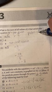 1.7K views · 33 reactions | #math #hack #save #time #sat #question #studytok #bigbraintutor #education #test #mathhacks #solve | The math tutor | Facebook