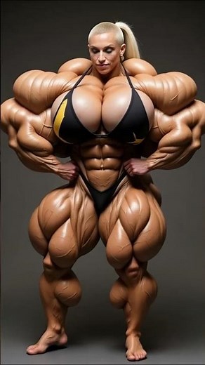💪🔥 Extreme Muscle Goddess: Jaw-Dropping Body Showcase!
