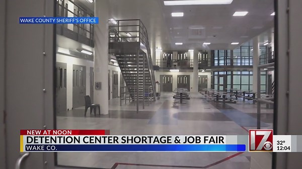 Detention center shortage and job fair in Wake County