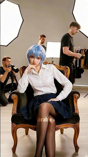 “Asuka & Rei: Behind the Fashion Scene 👠 | Evangelion Reimagined”