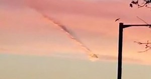 What is this mysterious and 'bizarre' trail in the sky - and does it mean we're doomed?