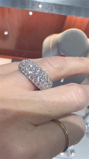 2.8K views · 56 reactions | How do you celebrate your 50th wedding Anniversary? You ask us to make a 5️⃣0️⃣ diamond ring! x1️⃣0️⃣ | Trinity Jewelers | Facebook