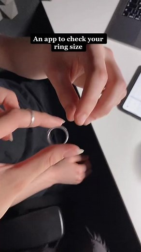 6.8K views · 23 reactions | The “Ring Sizer by Jason Withers” app. #ringsize #rings #apps #phone #xyz #forypu #viralvideo | Bad Handmade Shorts | Facebook