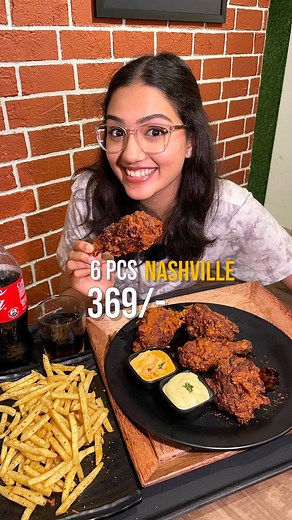COCHIN FOOD ALERT | KOCHI FOOD ALERT on Instagram: "@kings_crust at Elamakkara Kochi, launching their new and exclusive crazy Nashville combo at Rs369. Combo includes 6piece Nashville fried chicken, lemon chilli fries and coke. For people who have been wanting to try, its worth every penny, do check out. #nashville #nashvillefriedchichen #nashvillechicken #spicychicken #kochi #kingscrust #cochinfoodalert #cfa"