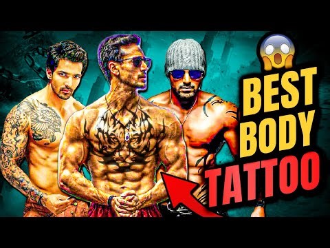 Top 10 Bollywood Actors Tattoo | Top 10 Bollywood Bodybuilder Tattoos | Blockbuster Battles